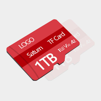 Plastik Bellek TF Kartı Sınıf 10 16GB-512GB Güvenlik Kameraları için Hızlı Veri Aktarımı