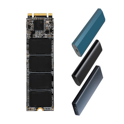 Özel Logo M.2 Endüstriyel Katı Durum Sürücüsü 64GB 128GB 256GB 1TB Sabit Disk SATA III SSD