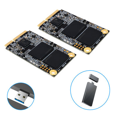 Gürültülü Taşınabilir Ticari SSD MSATA Sabit sürücü 64GB 2Tb Hızlı Veri Aktarımı