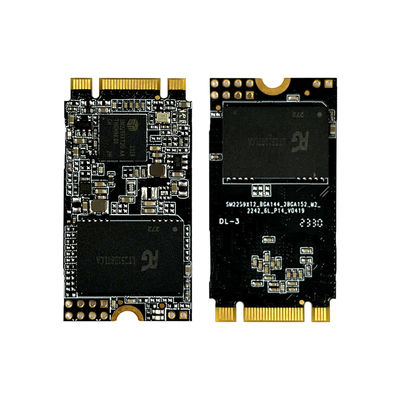 Noise Free M.2 SATA SSD 1TB 2TB SATA3 TLC Sabit Disk 128GB'den 512GB'ye kadar dizüstü bilgisayar için