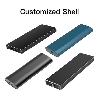 Katı Durumlu Dış Sabit Sürücü SSD 2280 Plug And Play NVMe TYPEC Çift Arayüzü