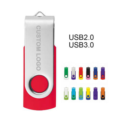 64g 32g 16g8g USB Flash Bellek Disk 360 Derece Döner Flash Drive Kurumsal Logo