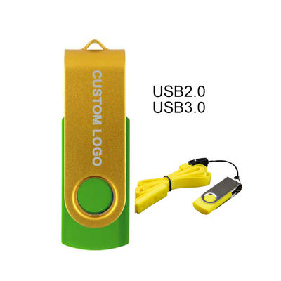64g 32g 16g8g USB Flash Bellek Disk 360 Derece Döner Flash Drive Kurumsal Logo