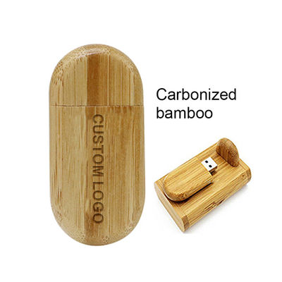 Bilgi depolama ve aktarma için hızlı transfer Bambu USB Flash bellek diski