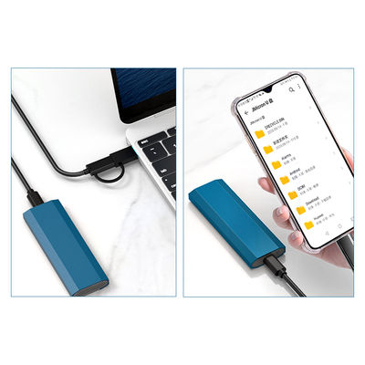 Portable PCIe4.0 SSD with NVMe 1.4 Interface and 500GB to 4TB Capacity for Laptop and Desktop