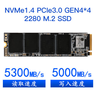 High Performance NVMe SSD M.2 SSD with 64GB 128GB 4TB Capacities for Laptop and Desktop